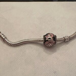 Sterling Pink Breast Cancer Pandora Charm
